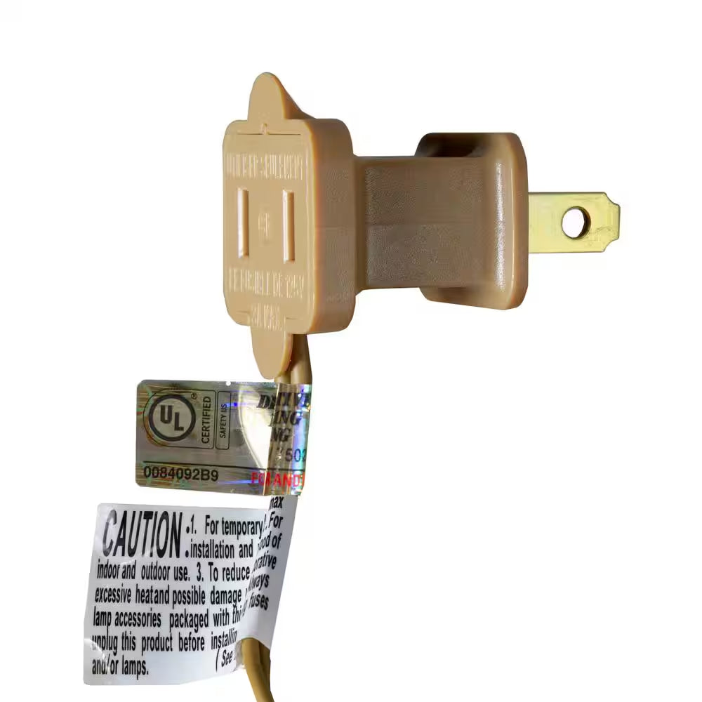 18 In. Christmas Outdoor Decorations Lighted Tall Gold Sisal Gift Boxes (3-Pack)