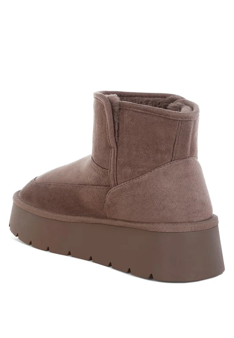 Holias Chunky Heeled Snow Boots