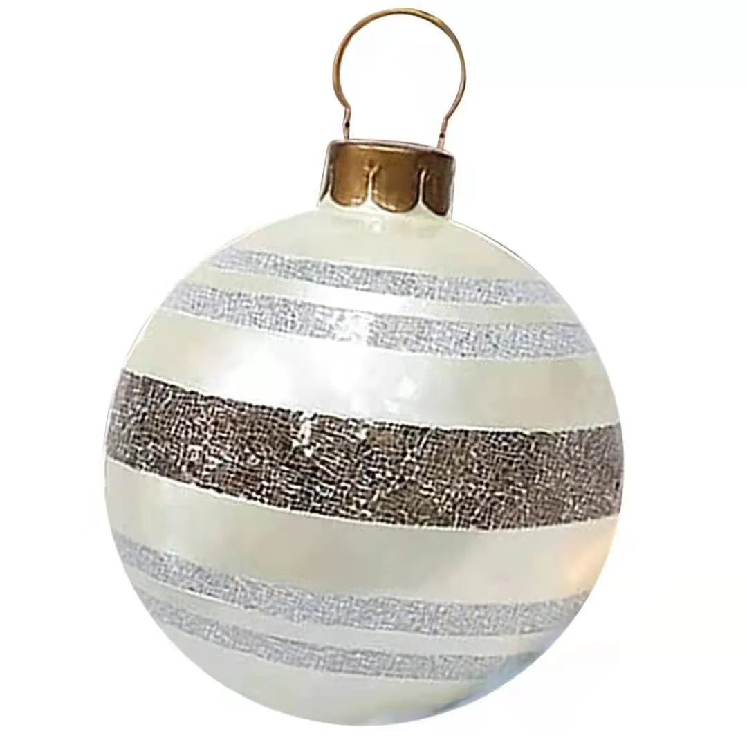 Festive Air Ornament Sphere Garden Bubble Glow Holiday Atmosphere Decoration Globe