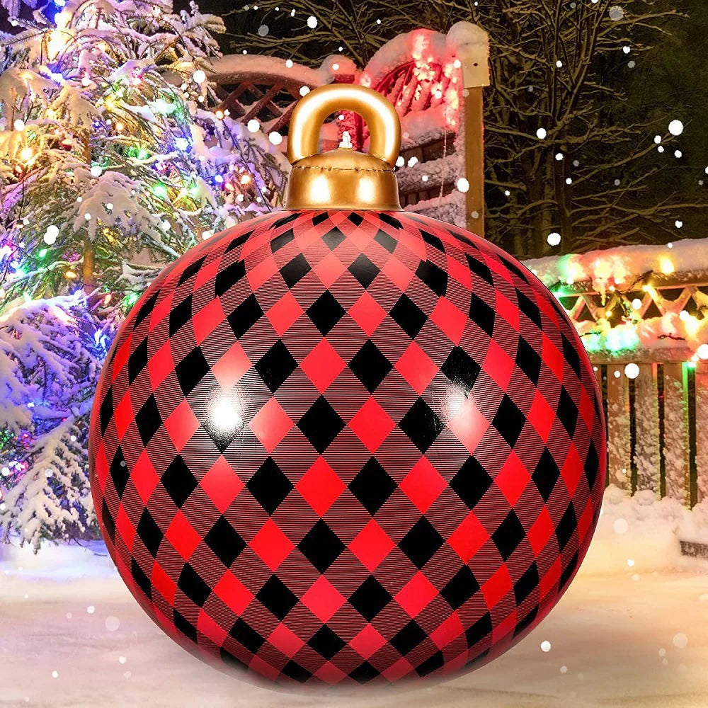 Festive Air Ornament Sphere Garden Bubble Glow Holiday Atmosphere Decoration Globe