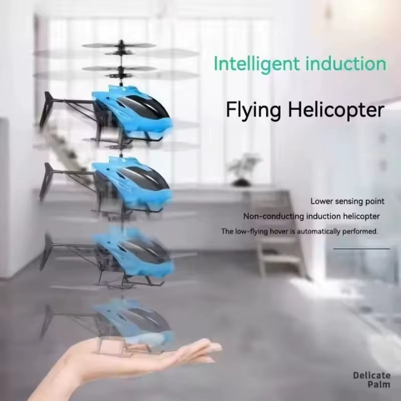 Rechargeable Mini RC Drone- Remote Safe Fall-Resistant RC Helicopters Drone Children Toys