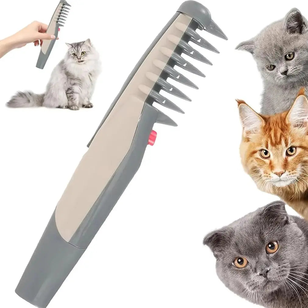 Electric Pet Dog Grooming Comb Remove Mats Tangles Cat Hair Trimmer Knot Out Remove Mats Tangles Tool Supplies Grooming
