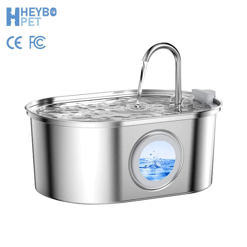 HEYBO Automatic Pet Water Dispenser with Ultra Quiet Pump