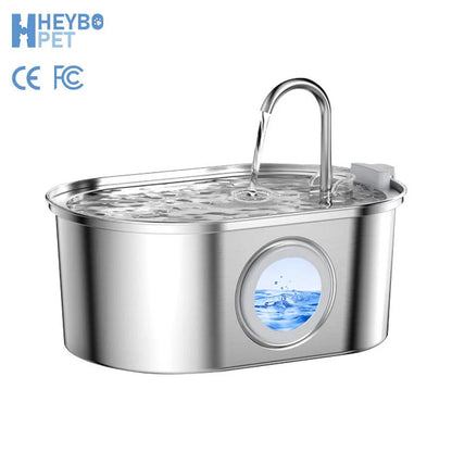 HEYBO Automatic Pet Water Dispenser with Ultra Quiet Pump