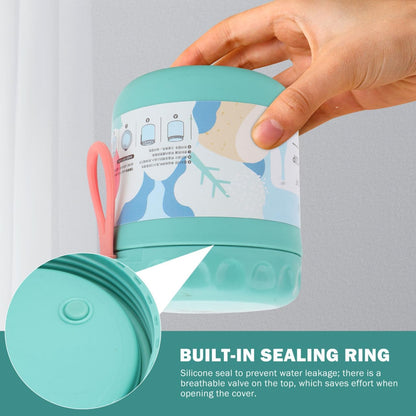 Insulated Soup Portable Breakfast Cup Leak Proof Travel Food Container with Vacuum Thermal Design and Spoon 4.33 X 3.54 Inches