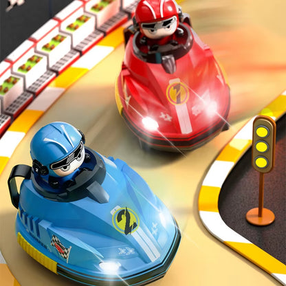 New Children'S Pair Remote Control against Bumper Cars Parent-Child Interaction the Kart Drifts Remote Control Toy Car