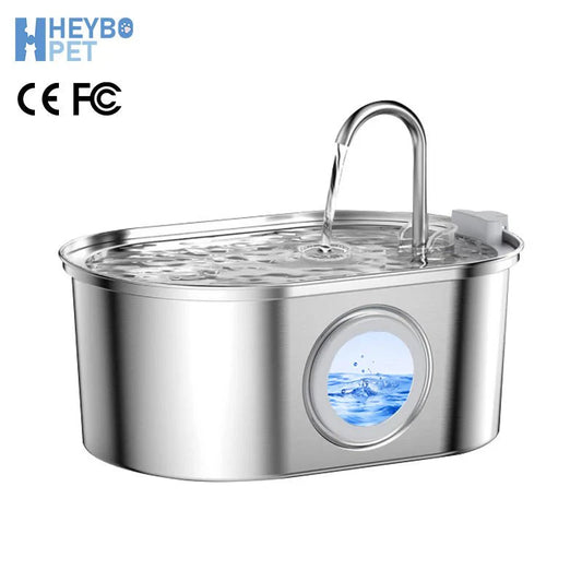 HEYBO Automatic Pet Water Dispenser with Ultra Quiet Pump