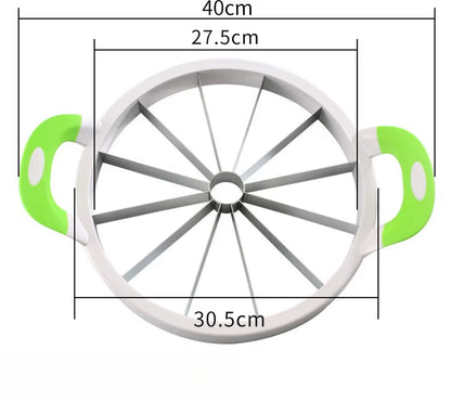 Watermelon Slicer Cutter- Stainless Steel Fruit Apple Divider Peeler- Apple Corer Slicer Cabbage Cutting Tools Kitchen Accessories