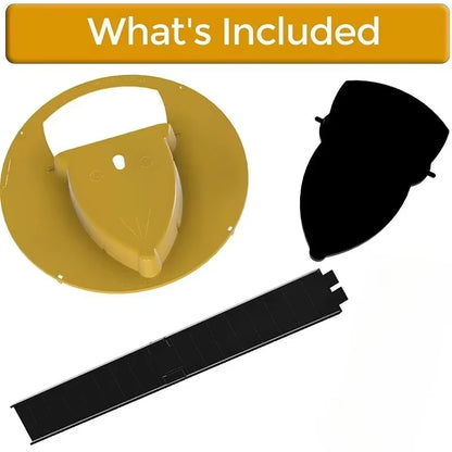 "Smart Auto-Reset Mouse Trap - Continuous Catch Flip Lid Design | Indoor Pest Solution"（The Product Does Not Include Buckets）