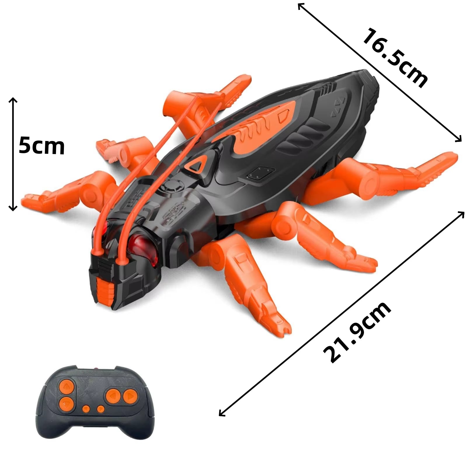 Electric Lizard Remote Control Gecko- Charging Wall Crawling Remote Control Mechanical Gecko Crawler Toy