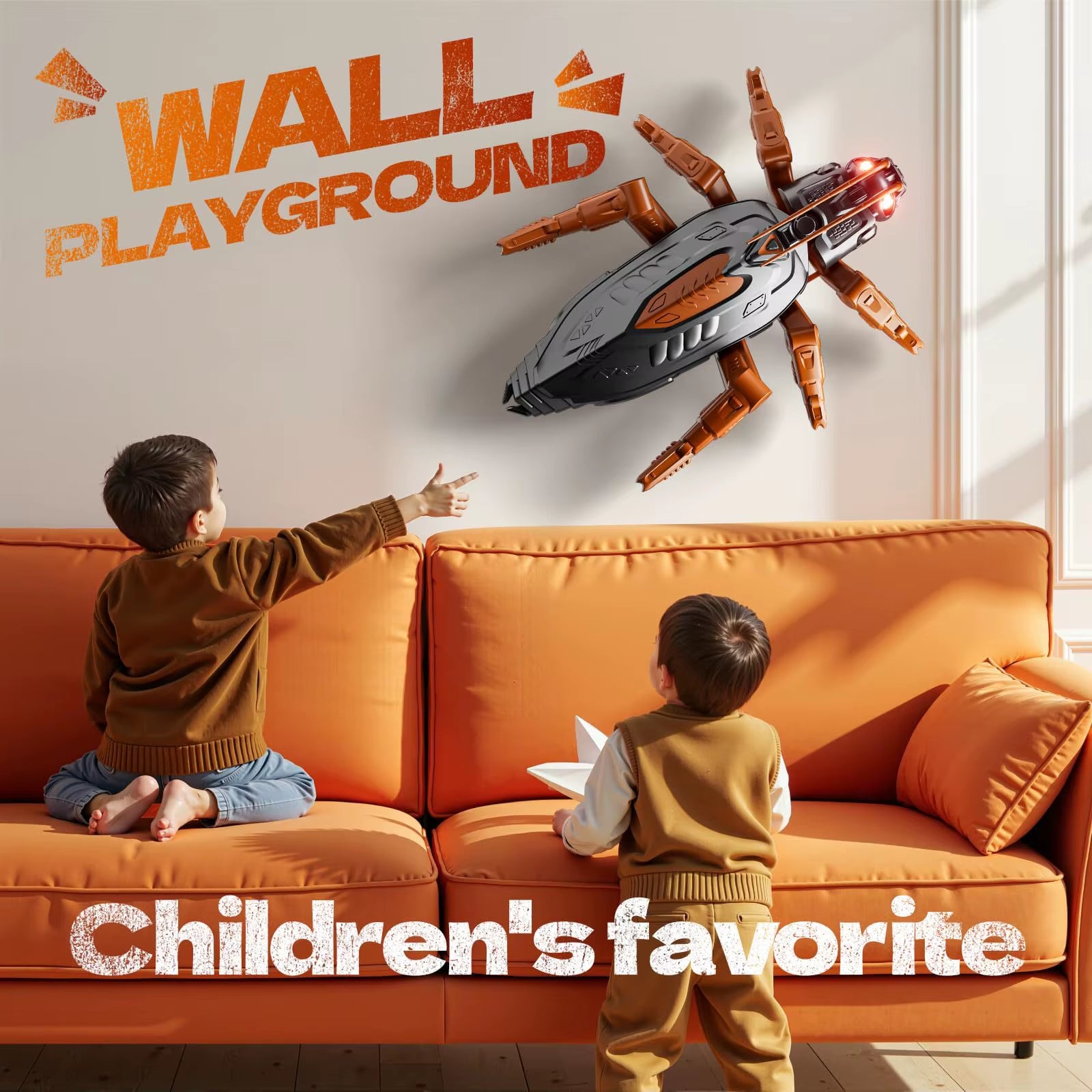 Electric Lizard Remote Control Gecko- Charging Wall Crawling Remote Control Mechanical Gecko Crawler Toy