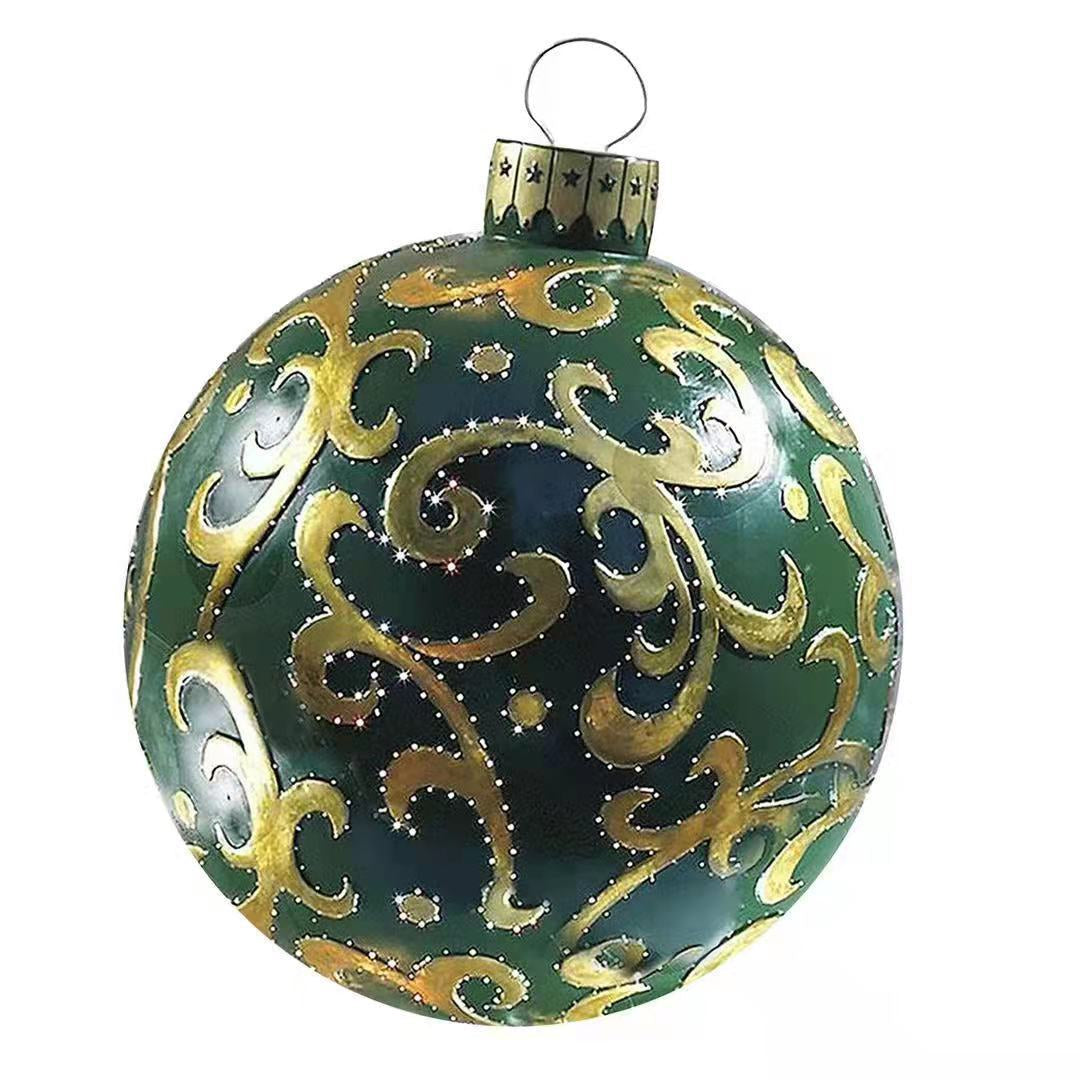 Festive Air Ornament Sphere Garden Bubble Glow Holiday Atmosphere Decoration Globe