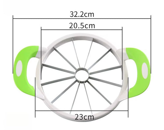Watermelon Slicer Cutter- Stainless Steel Fruit Apple Divider Peeler- Apple Corer Slicer Cabbage Cutting Tools Kitchen Accessories