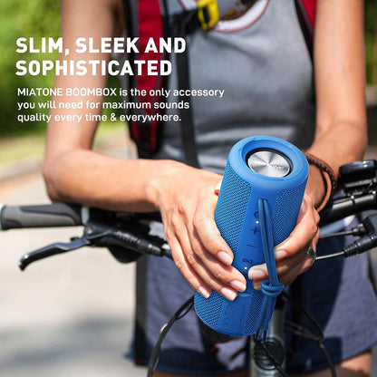 Outdoor Portable Bluetooth Waterproof Speakers - Blue