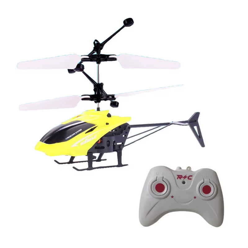 Rechargeable Mini RC Drone- Remote Safe Fall-Resistant RC Helicopters Drone Children Toys