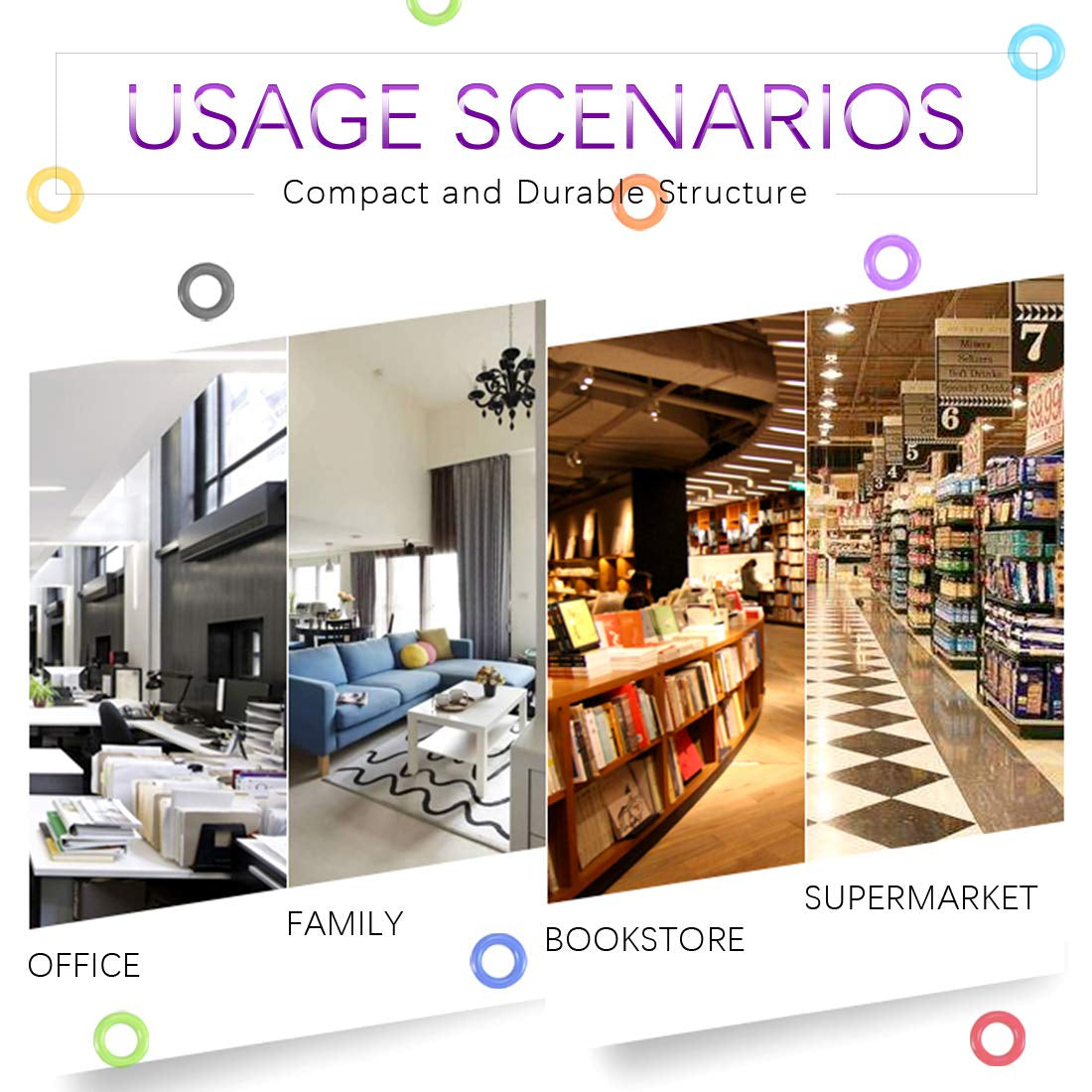 300Pcs 10 Colors 3/16 Inch Metal Grommets Kit and 1Pcs Eyelet Hole Punch Pliers with 100Pcs Gold Grommets, Metal Eyelets Kits Shoe Eyelets Grommet Sets for Leather Fabric Belt Clothes