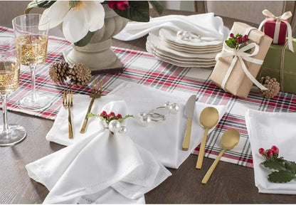 Silver Napkin Rings Set of 12, Pearl Serviette Buckle Napkin Holder for Xmas, Family Gathering, Dinner Party, Wedding Decor (2 Silver Pearls)