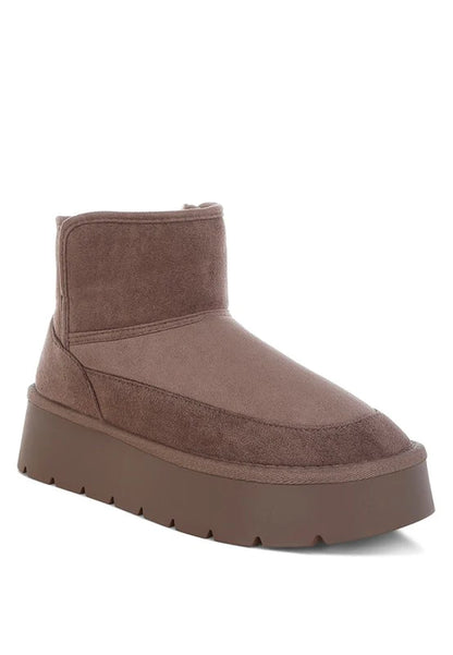 Holias Chunky Heeled Snow Boots