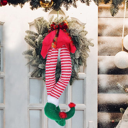 20'' Elf Legs for Christmas Tree Christmas Elf Stuffed Legs Stuck Tree Decor