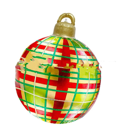Festive Air Ornament Sphere Garden Bubble Glow Holiday Atmosphere Decoration Globe