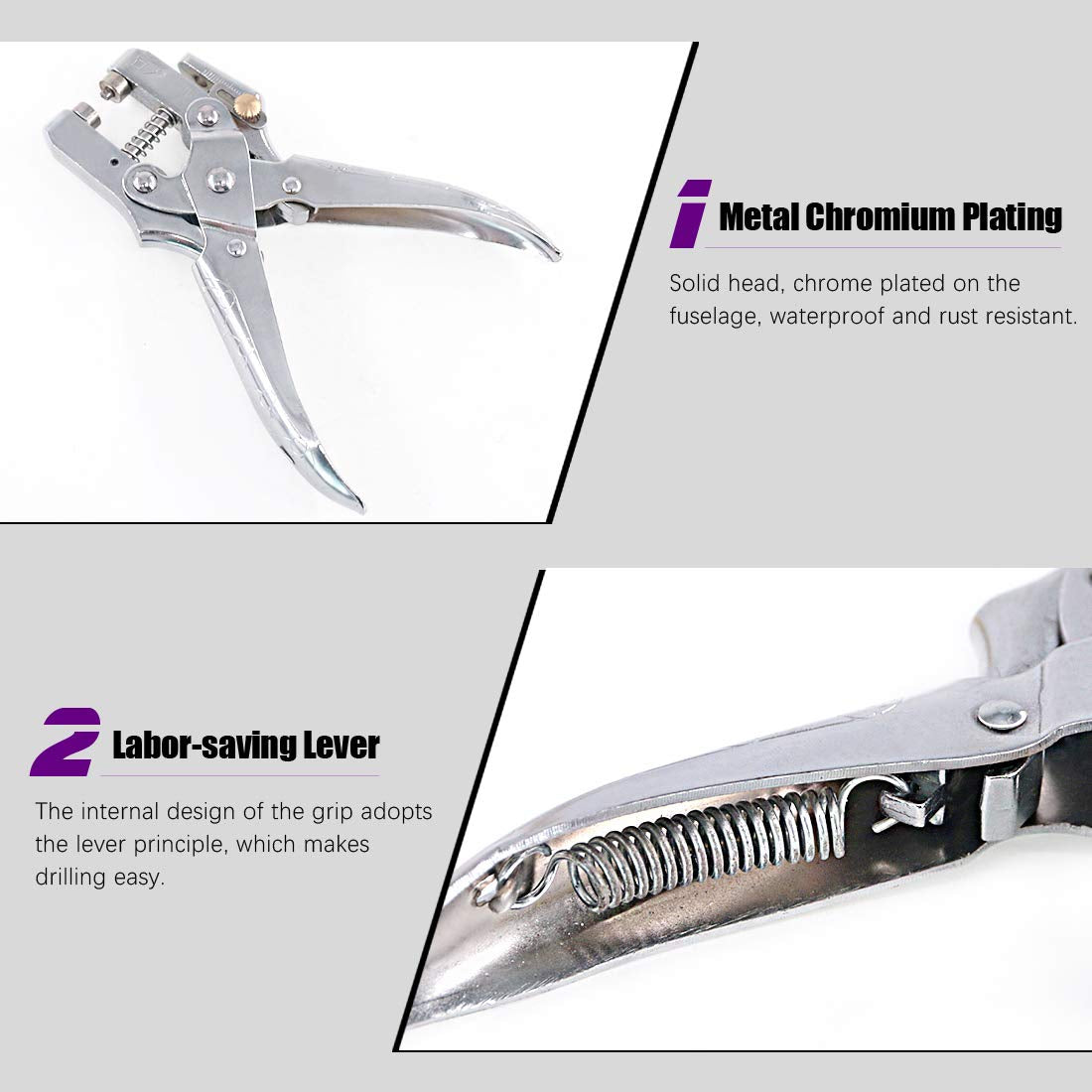 300Pcs 10 Colors 3/16 Inch Metal Grommets Kit and 1Pcs Eyelet Hole Punch Pliers with 100Pcs Gold Grommets, Metal Eyelets Kits Shoe Eyelets Grommet Sets for Leather Fabric Belt Clothes