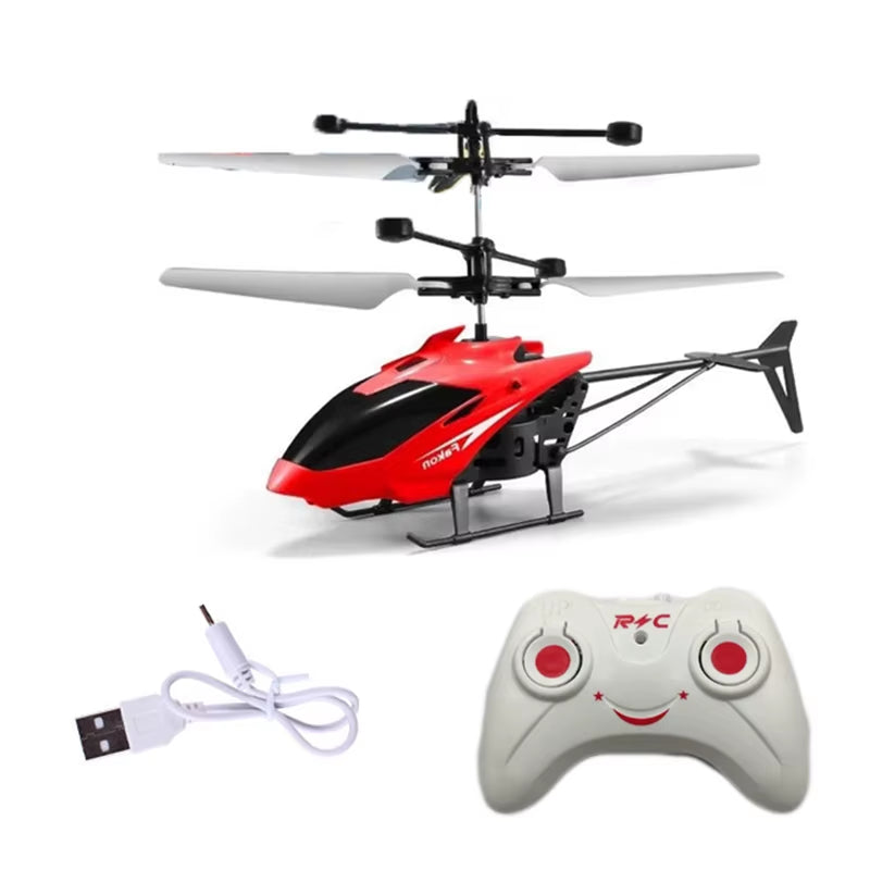 Rechargeable Mini RC Drone- Remote Safe Fall-Resistant RC Helicopters Drone Children Toys