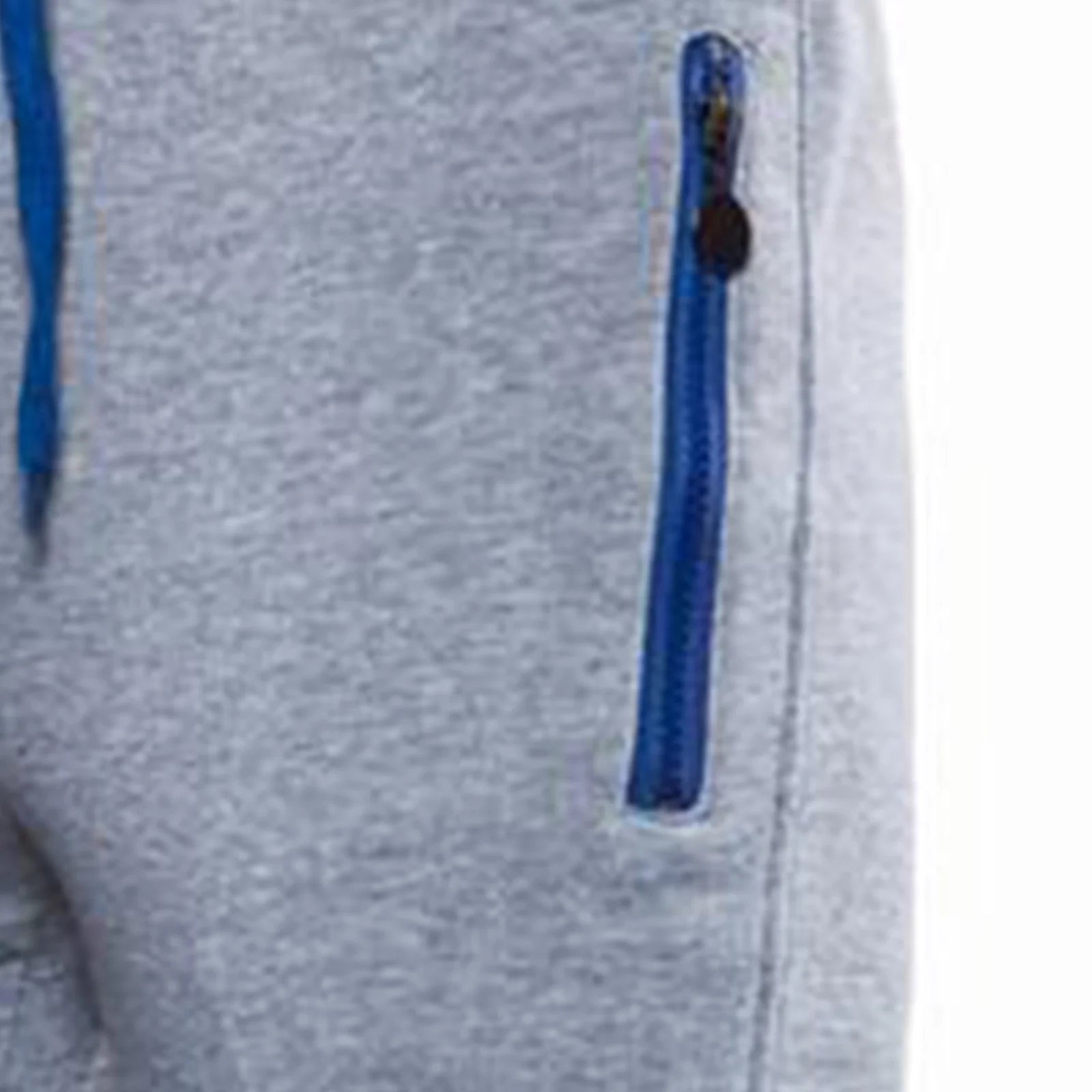 Men'S Solid Drawstring Pants Elastic Waist Tapered Joggers Slim Stretch Sweatpants Zipper Pocket Fitness Trousers Fashion Hippie Regular Fit Fall Winter Outdoor Casual Long Pants