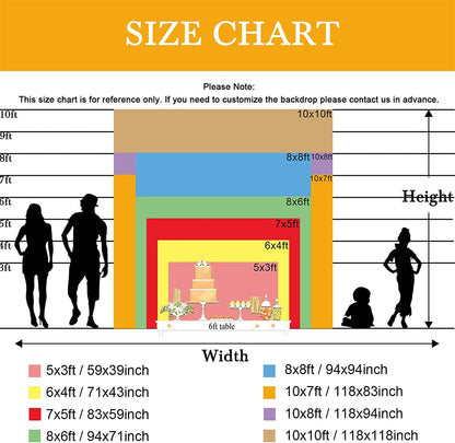 Cartoon Christmas Village Photography Backdrop Winter Snow Xmas Tree Background Christmas Fairy Tale Animated Kid Party Backdrops Photo Booth Props (7X5)