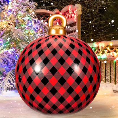 Festive Air Ornament Sphere Garden Bubble Glow Holiday Atmosphere Decoration Globe