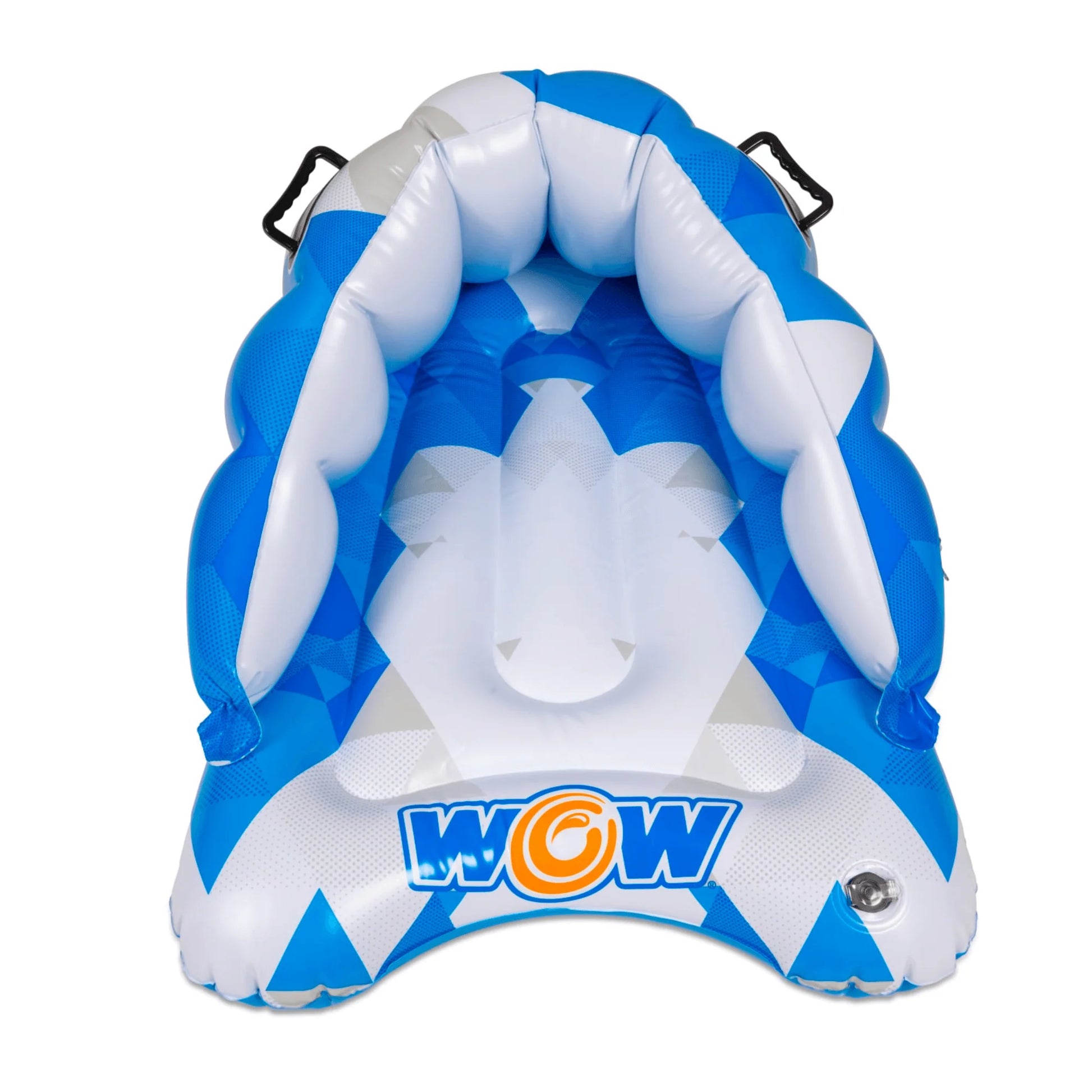 WOW Watersports Snow Tube Bobsled for Kids and Adults W Front Snow Shield